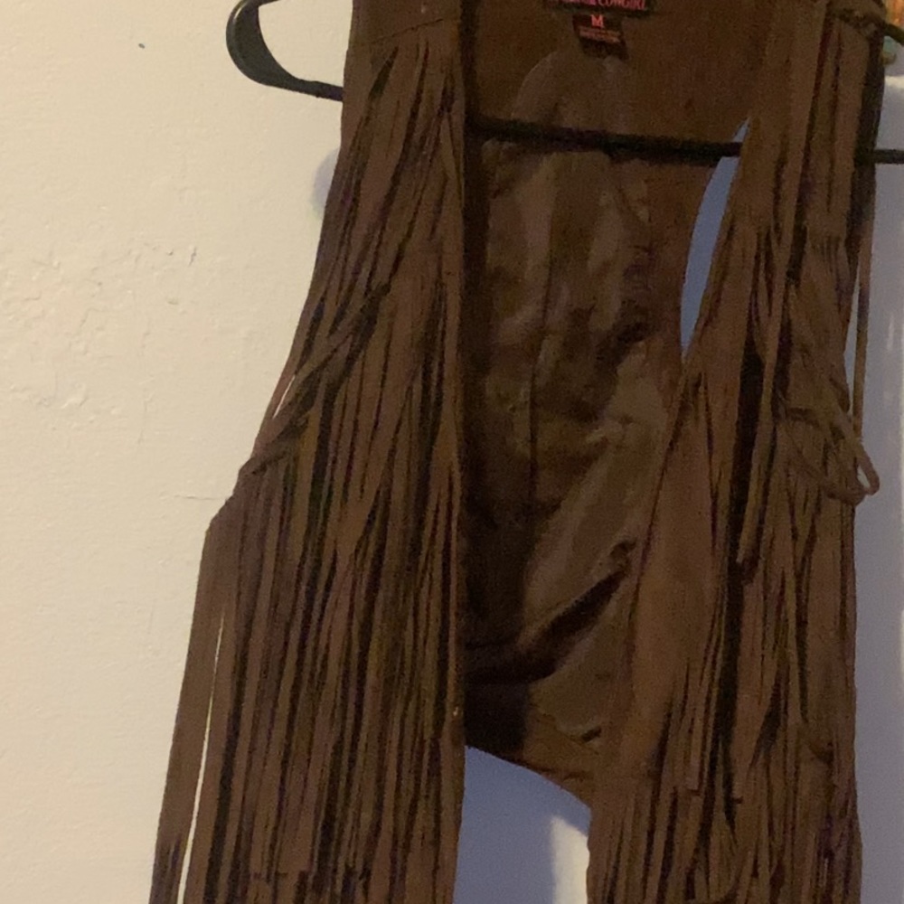 Rock and roll fringe vest